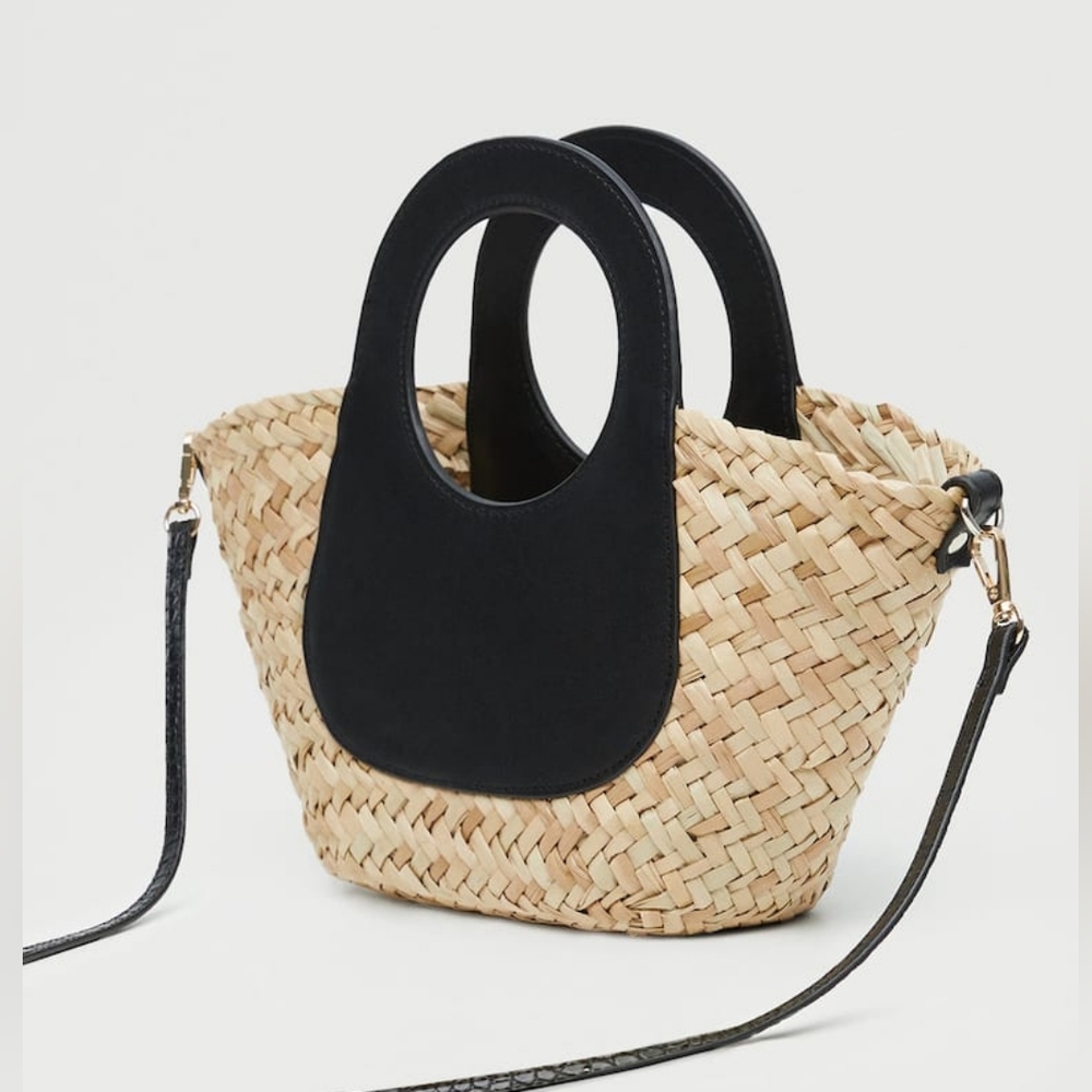 MANGO Straw mini bag - Picture 4 of 8